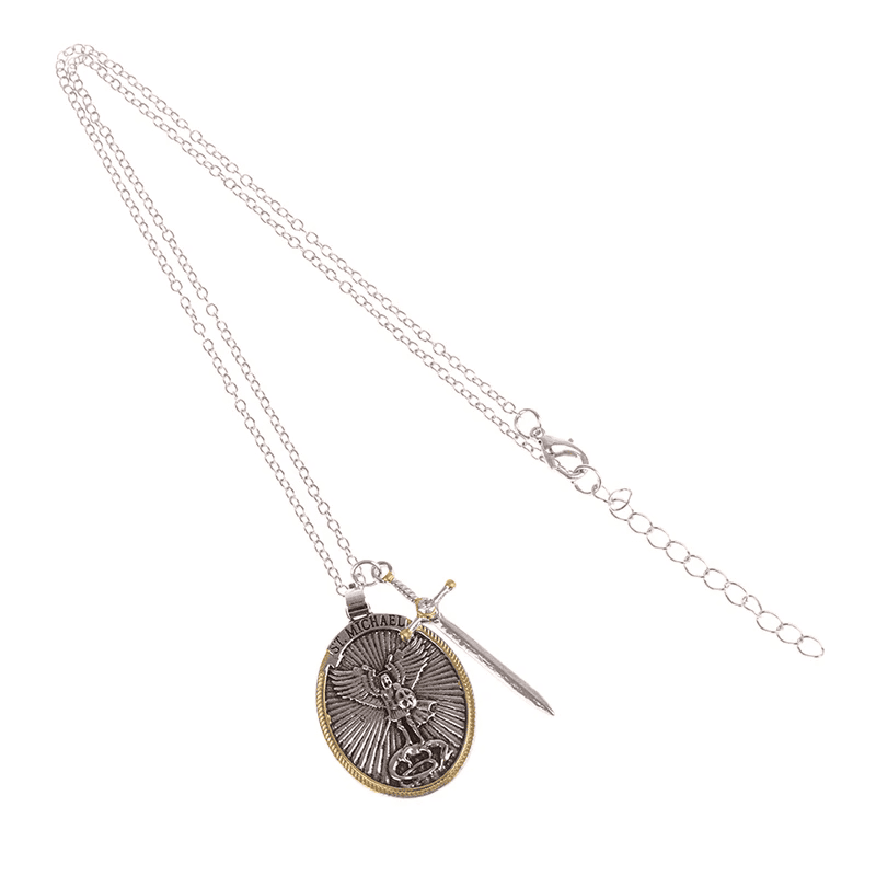 Collar San Miguel Arcángel — Protector Celestial