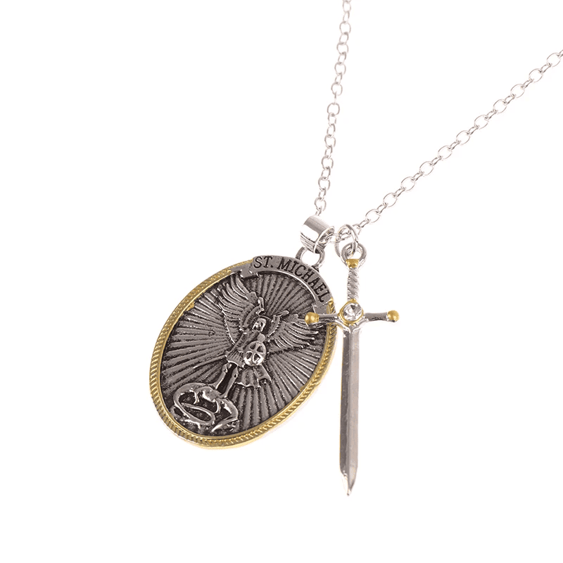 Collar San Miguel Arcángel — Protector Celestial