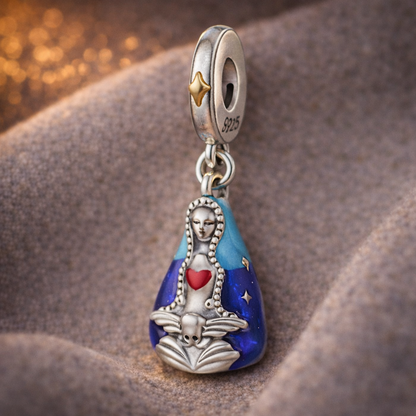 Dije Manto Sagrado de Nuestra Señora — Plata 925