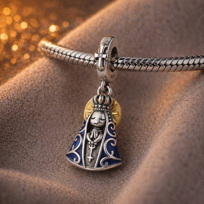 Dije Nuestra Señora Aparecida — Plata 925