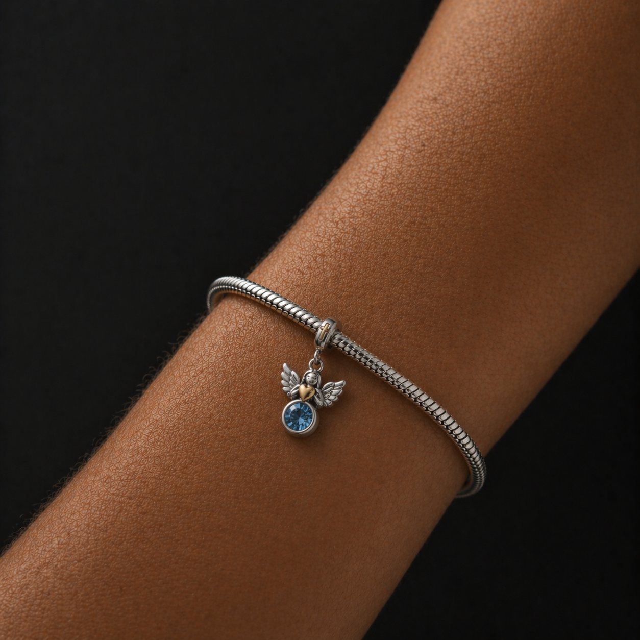 Dije Ángel Guardián de Luz — Plata 925