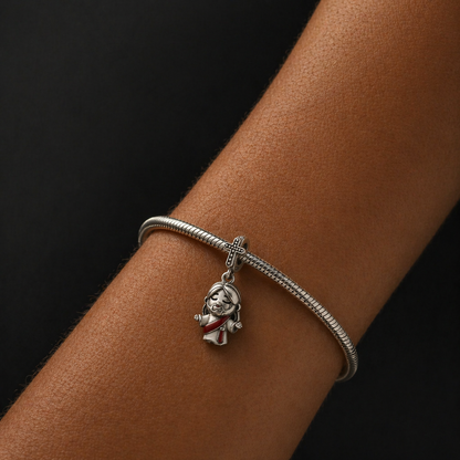Dije Cristo Rey Glorioso — Plata 925