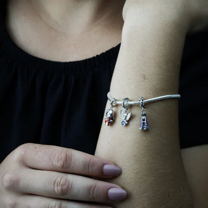 Pulsera Sagrada para Dijes — Plata 925