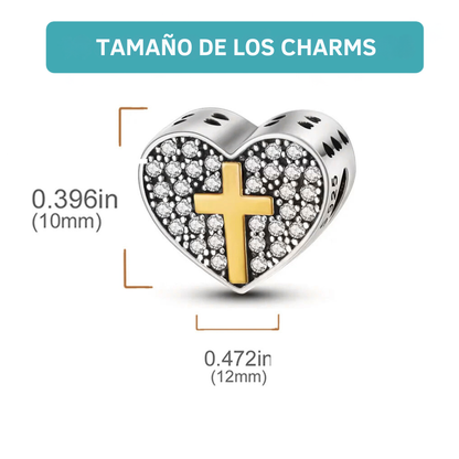 Pulsera Charms de Fe